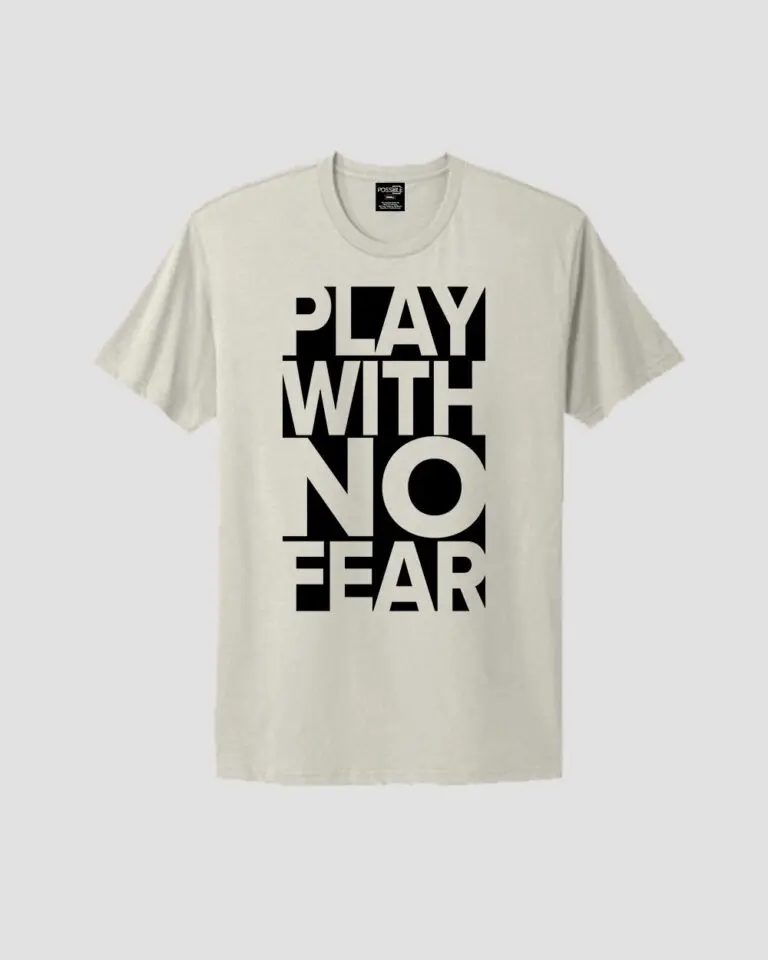 Play With No Fear 3D Tee