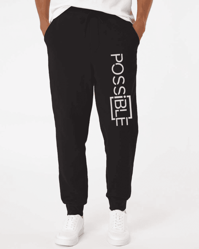 Vertical Mid-weight Mega Fleece 3D Print Joggers