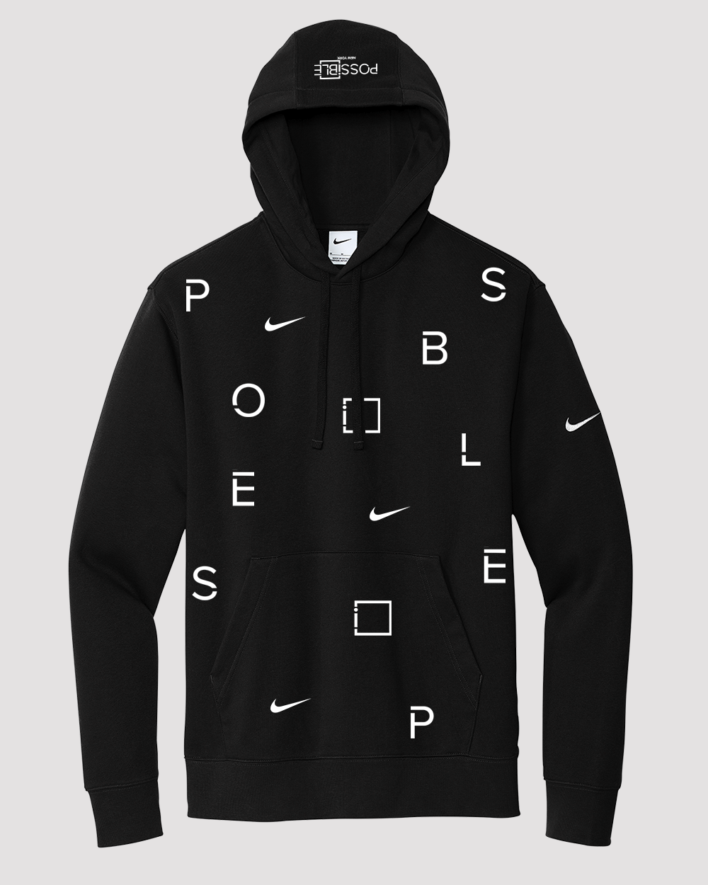 Nike X Possible Letter Hoodie