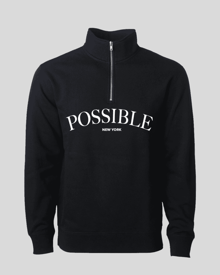Quarter Zip Luxe